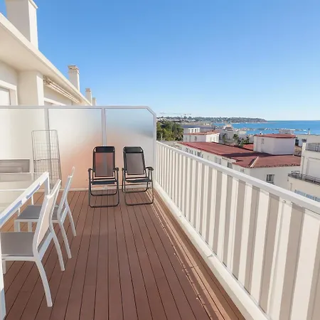 Sea View Prestige - T3, 6p, Terrasse & Vue Mer, Pk * Антіб
