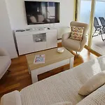Sea View Prestige - T3, 6p, Terrasse & Vue Mer, Pk Lägenhet Antibes
