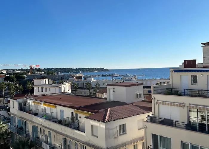 Sea View Prestige - T3, 6p, Terrasse & Vue Mer, Pk Apartment Antibes